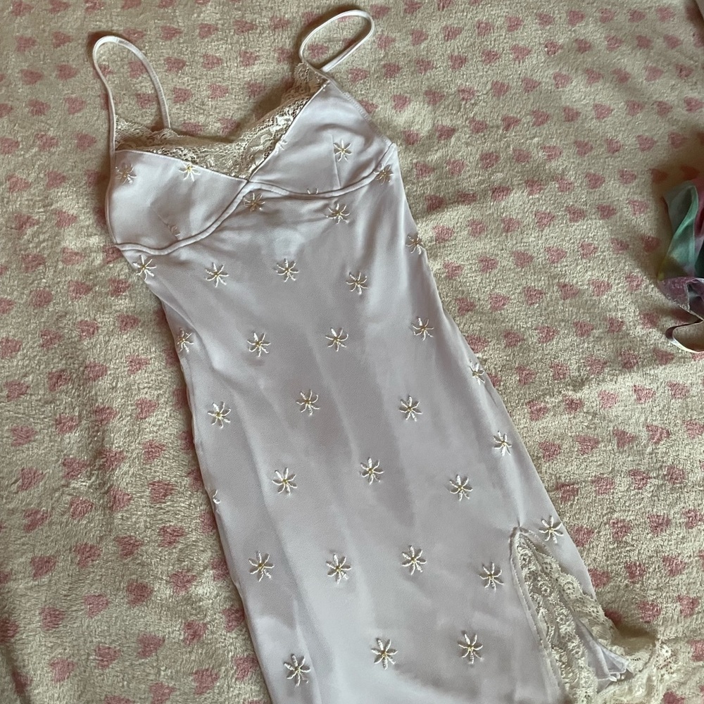 Motel x White Daisy mini dress